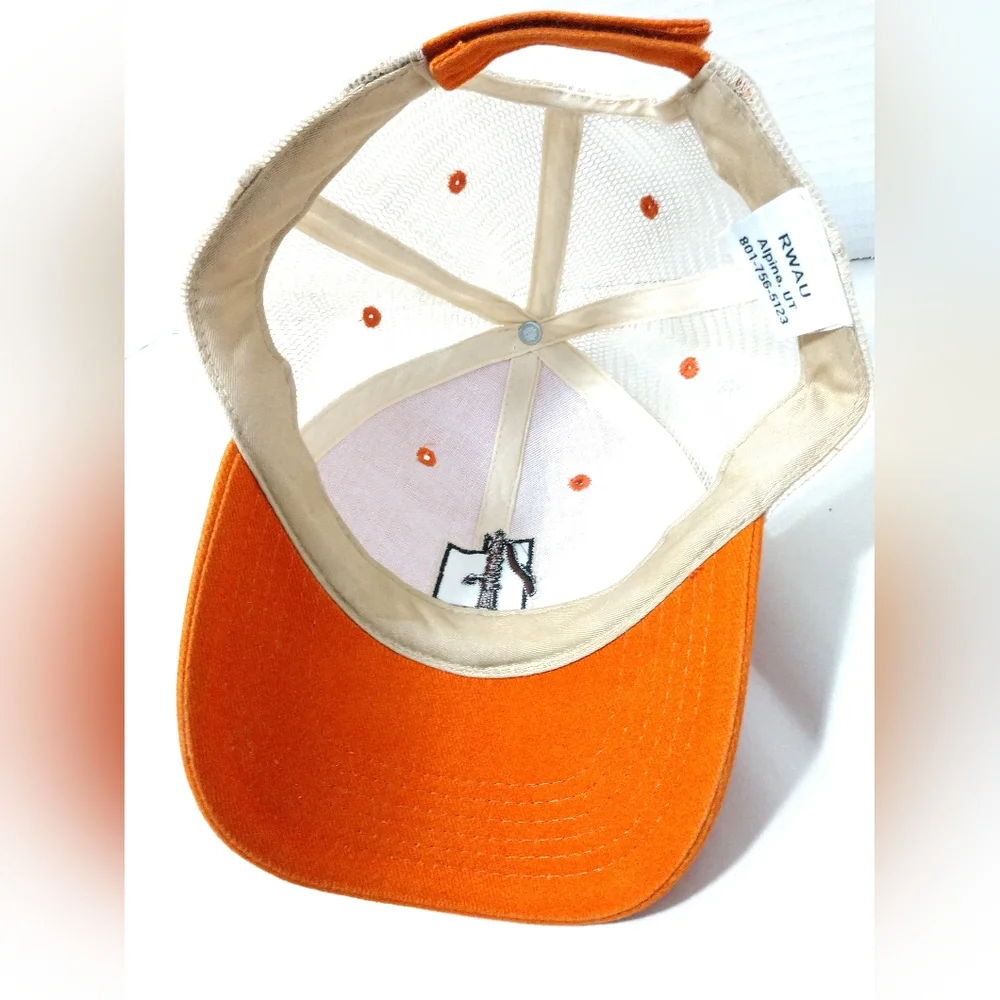 Water is Life Hat Ball Cap Rural Water Utah Grassroots Adjustable Mesh Back OS